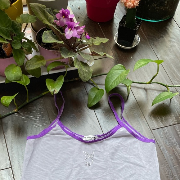 Vintage PlayBoy Intimates sheer tank - Picture 4 of 7